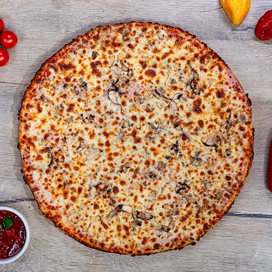 Pizza Prosciutto e Funghi