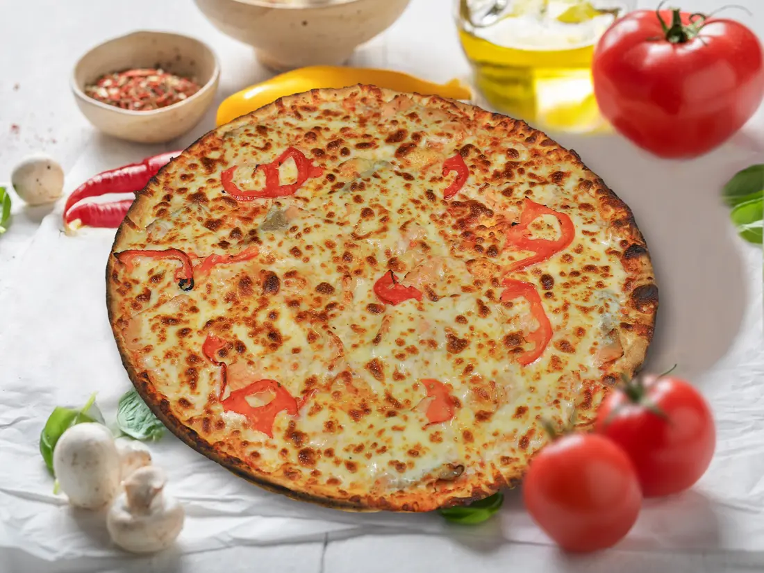 Pizza Somon Fumé