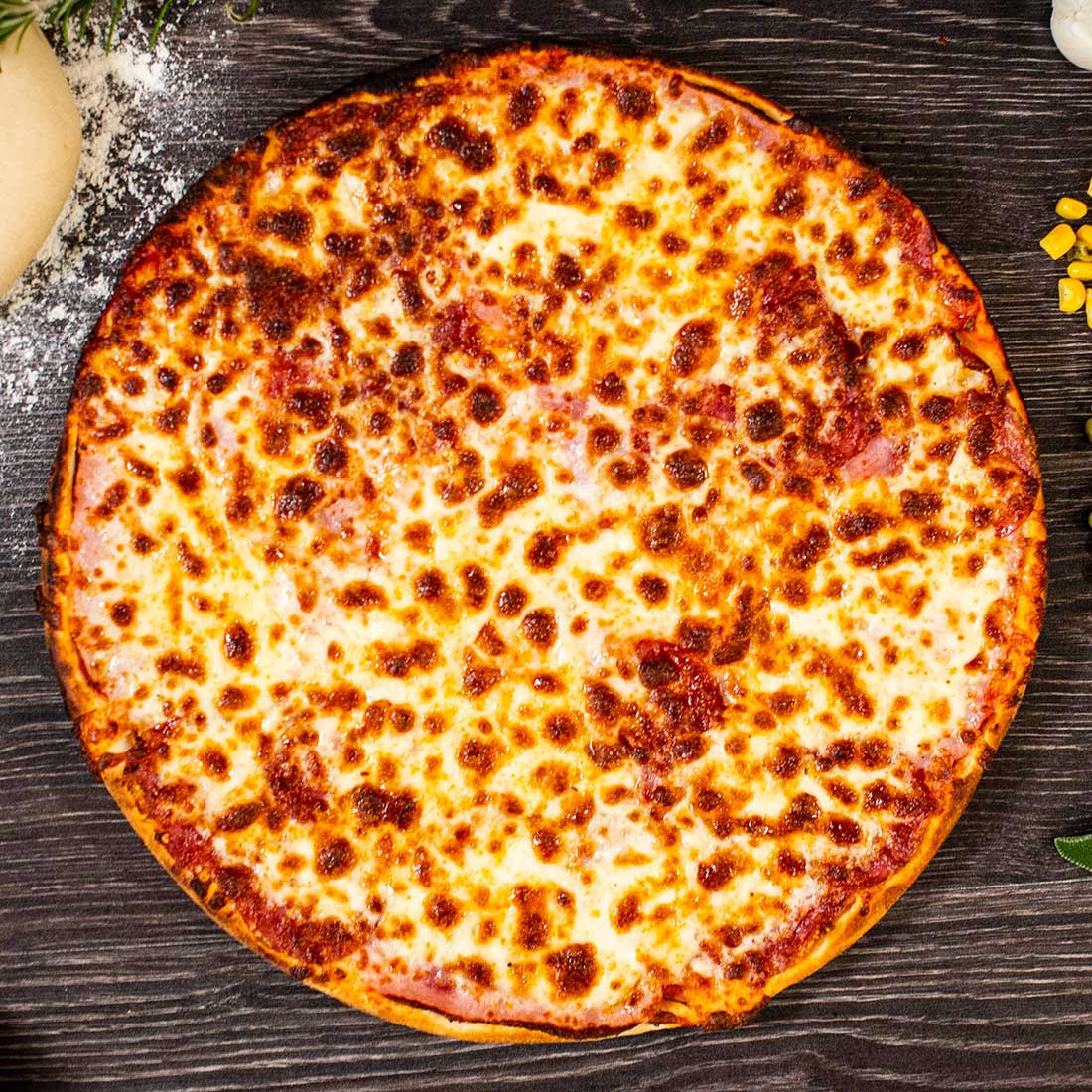 Pizza Prosciutto Salami